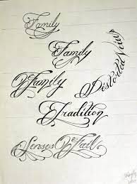 Tattoo Fonts
